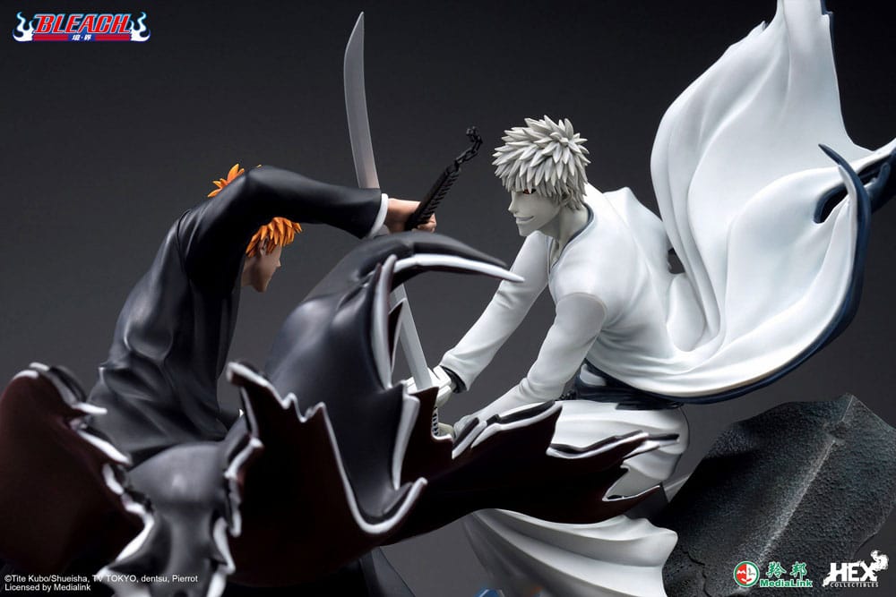 Bleach statuette 1/6 Elite Dynamic Ichigo Kurosaki vs Hollow Ichigo 56 cm