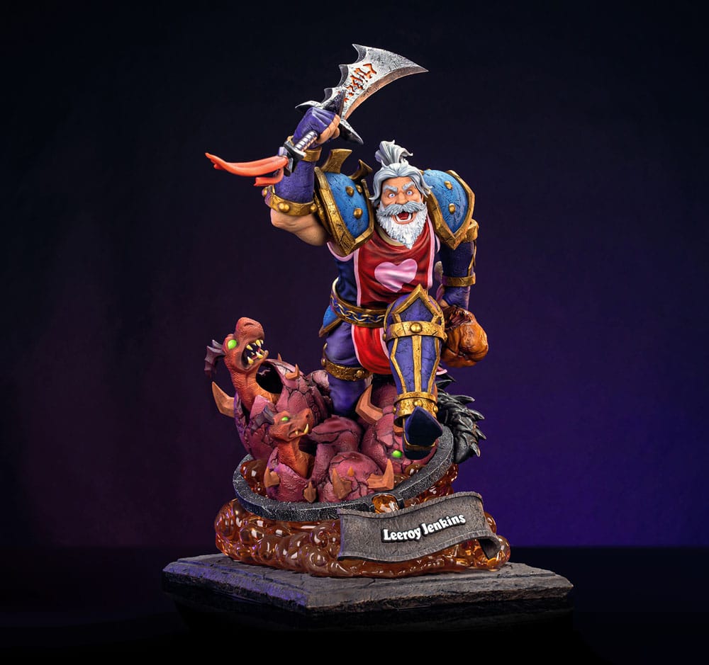 Statuette Hearthstone 1/10 Leeroy Jenkins 25 cm