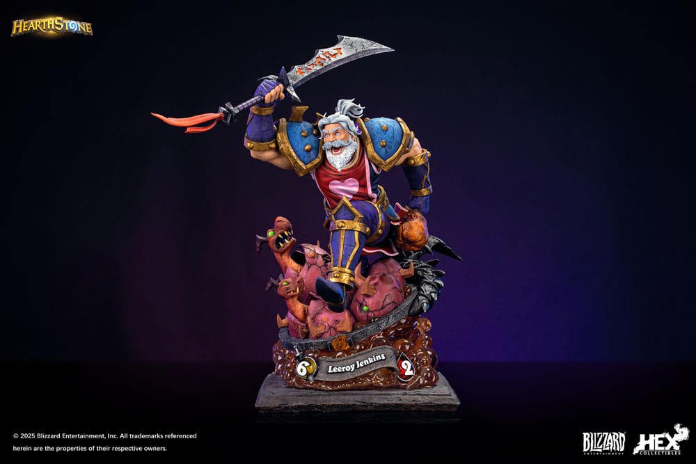 Statuette Hearthstone 1/10 Leeroy Jenkins 25 cm
