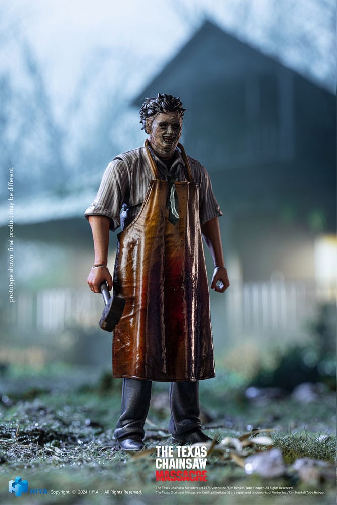 Texas Chainsaw Massacre (1974) figurine 1/18 Exquisite Mini Killing Mask 11 cm