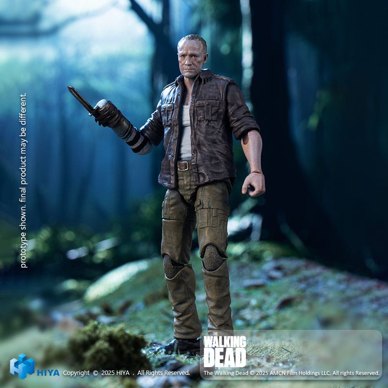Figurine The Walking Dead 1/18 Exquise Mini Merle 11 cm