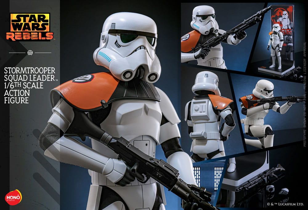 Figurine Star Wars : Rebels 1/6 Stormtrooper Squad Leader 28 cm