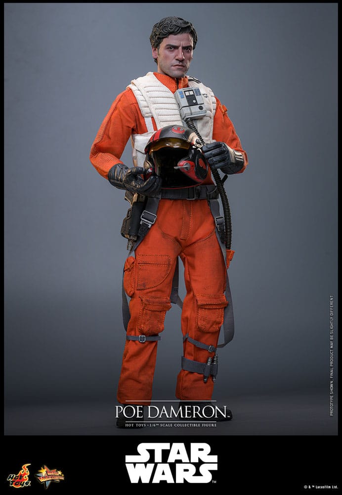 Figurine Star Wars 1/6 Poe Dameron 30 cm