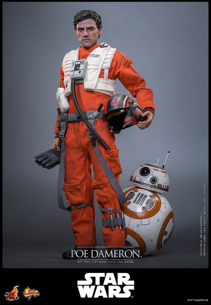 Figurine Star Wars 1/6 Poe Dameron 30 cm