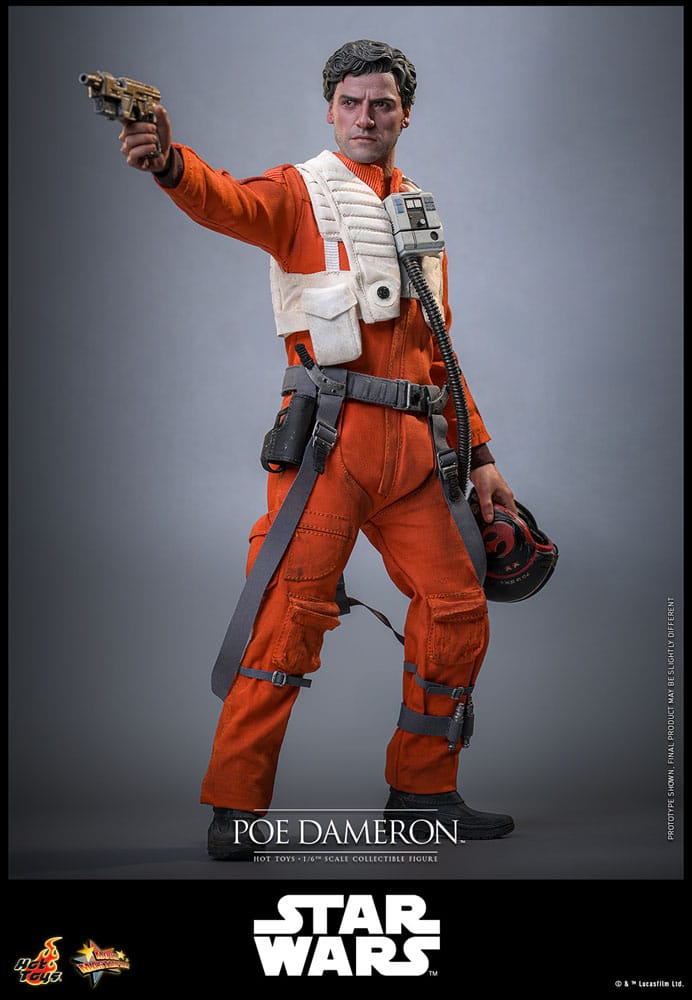 Figurine Star Wars 1/6 Poe Dameron 30 cm