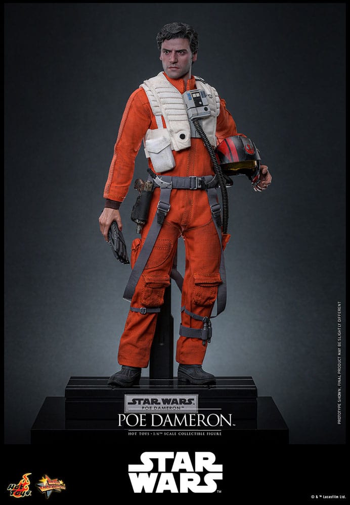 Figurine Star Wars 1/6 Poe Dameron 30 cm