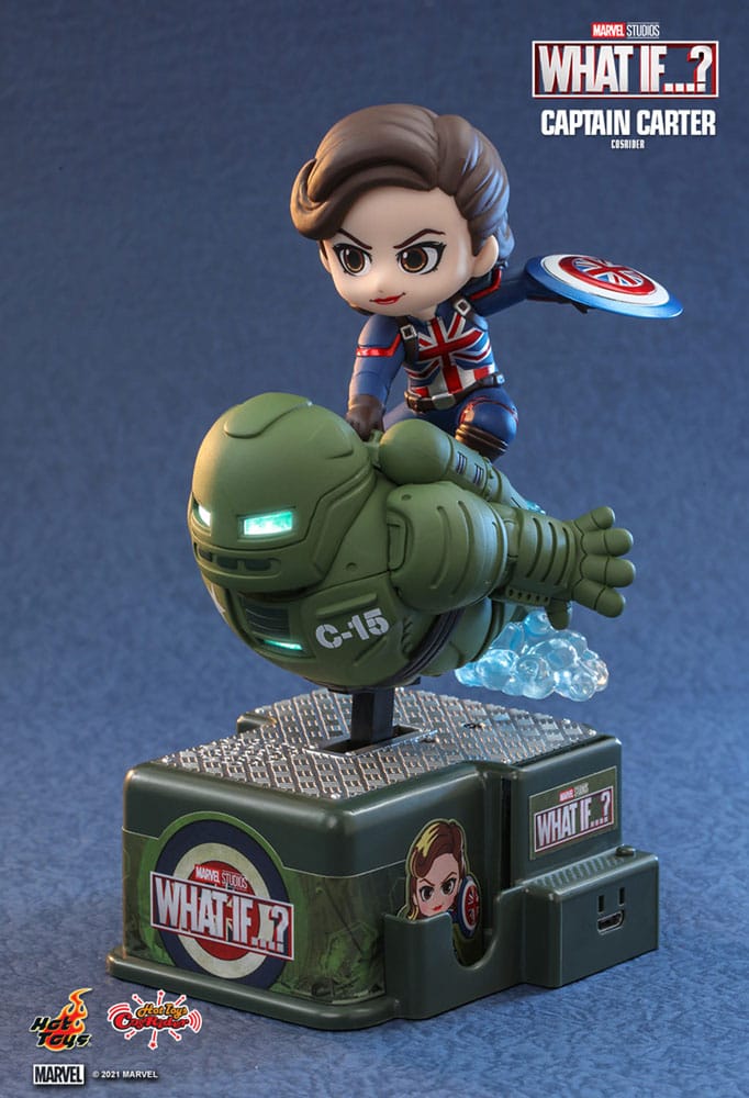 What If...? figurine sonore et lumineuse CosRider Captain Carter 14 cm