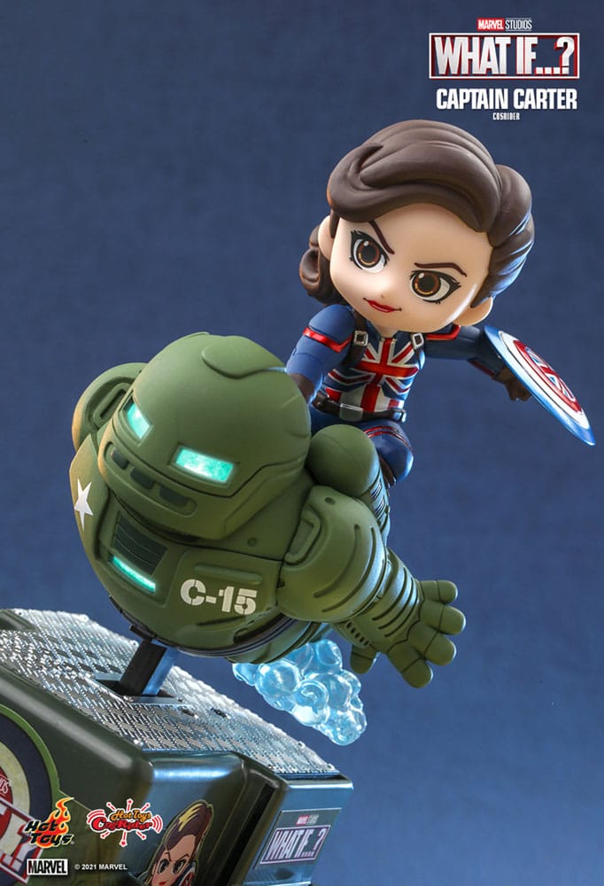 What If...? figurine sonore et lumineuse CosRider Captain Carter 14 cm