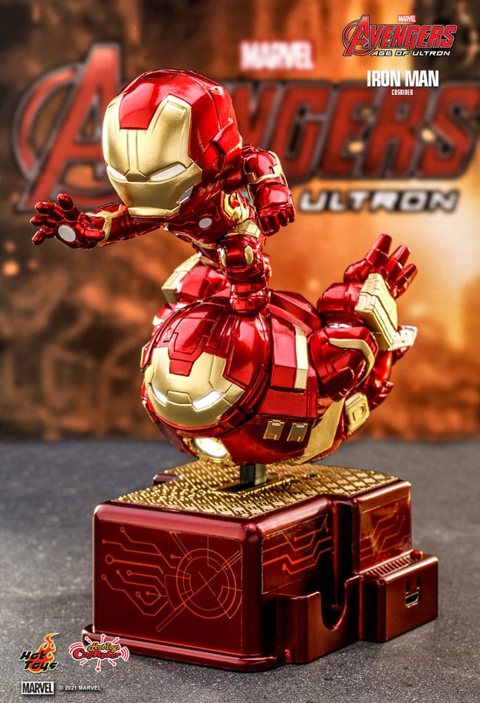 Avengers : L'Ère d'Ultron figurine sonore et lumineuse CosRider Iron Man 14 cm