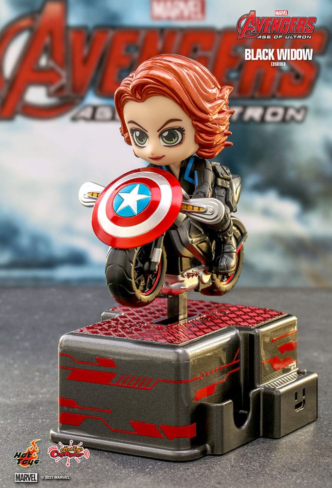 Avengers : L'Ère d'Ultron figurine sonore et lumineuse CosRider Black Widow 14 cm
