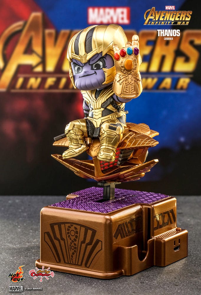 Avengers: Infinity War figurine sonore et lumineuse CosRider Thanos 14 cm