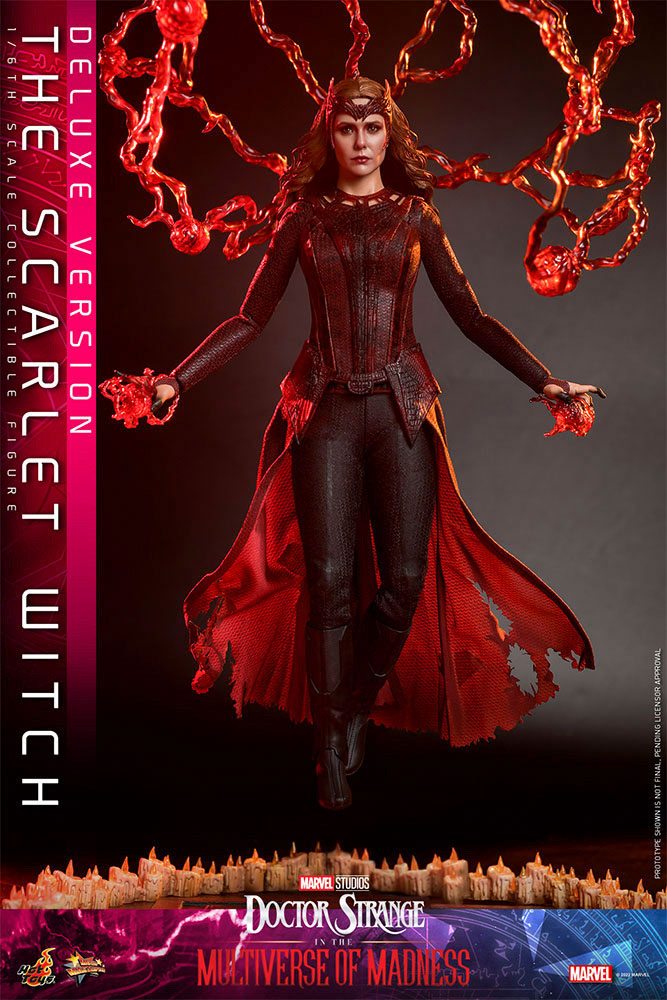 Doctor Strange in the Multiverse of Madness : Figurine Movie Masterpiece 1/6 The Scarlet Witch (Deluxe Version) 28 cm