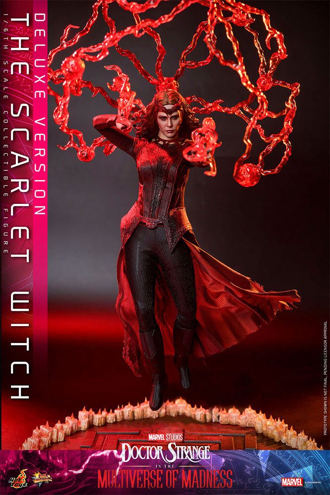 Doctor Strange in the Multiverse of Madness : Figurine Movie Masterpiece 1/6 The Scarlet Witch (Deluxe Version) 28 cm