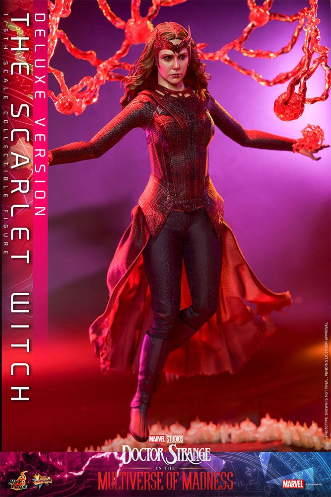 Doctor Strange in the Multiverse of Madness : Figurine Movie Masterpiece 1/6 The Scarlet Witch (Deluxe Version) 28 cm