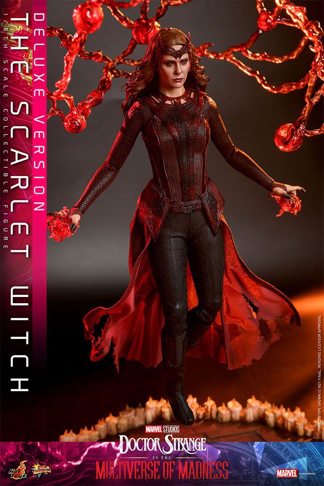 Doctor Strange in the Multiverse of Madness : Figurine Movie Masterpiece 1/6 The Scarlet Witch (Deluxe Version) 28 cm