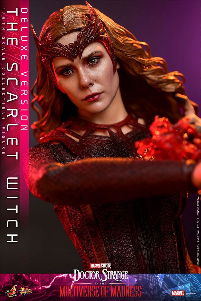 Doctor Strange in the Multiverse of Madness : Figurine Movie Masterpiece 1/6 The Scarlet Witch (Deluxe Version) 28 cm