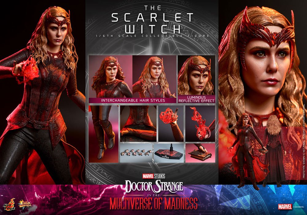 Doctor Strange in the Multiverse of Madness : Figurine Movie Masterpiece 1/6 The Scarlet Witch 28 cm