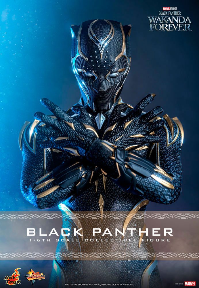Black Panther: Wakanda Forever : Figurine Movie Masterpiece 1/6 Black Panther 28 cm