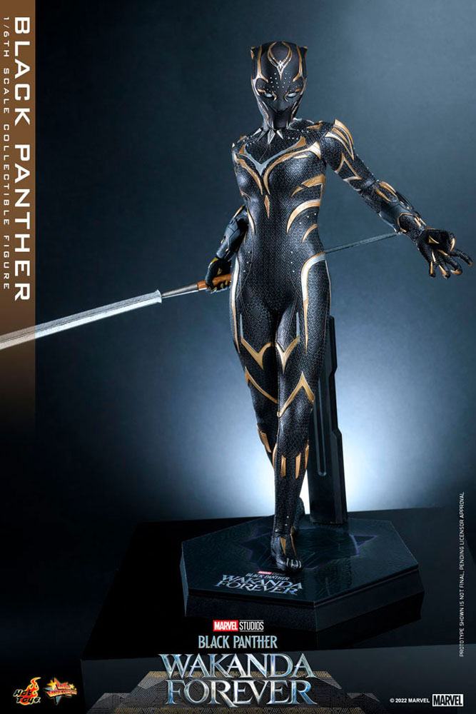 Black Panther: Wakanda Forever : Figurine Movie Masterpiece 1/6 Black Panther 28 cm