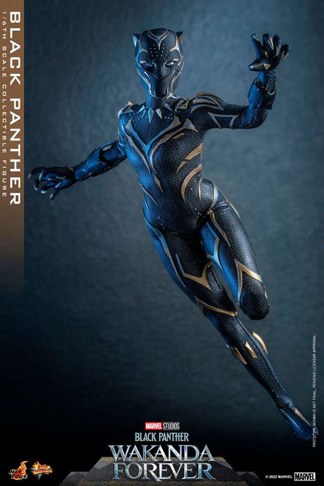Black Panther: Wakanda Forever : Figurine Movie Masterpiece 1/6 Black Panther 28 cm