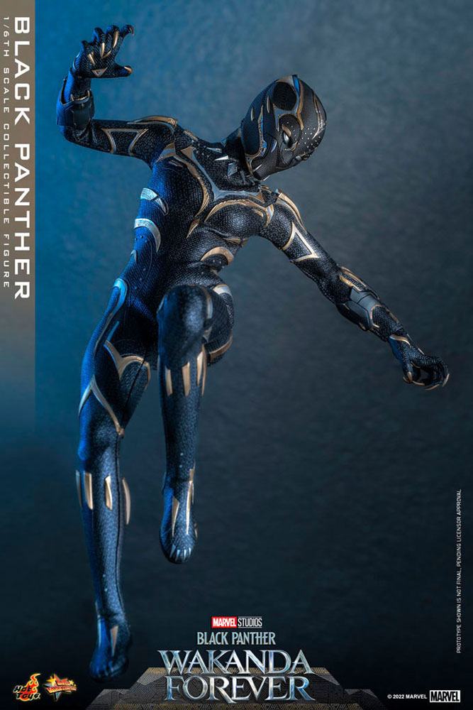 Black Panther: Wakanda Forever : Figurine Movie Masterpiece 1/6 Black Panther 28 cm