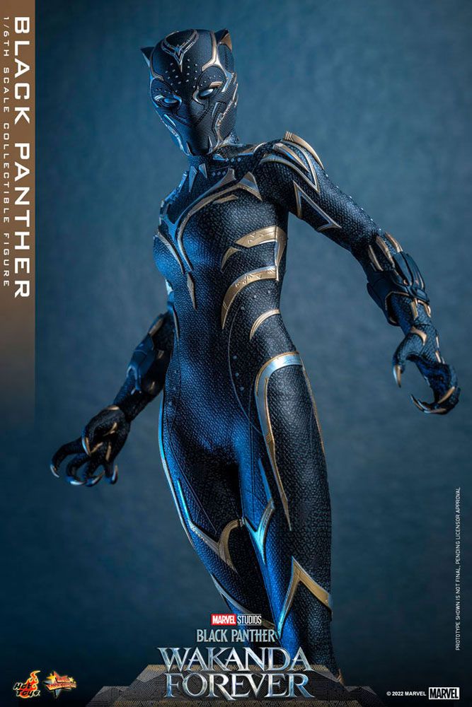 Black Panther: Wakanda Forever : Figurine Movie Masterpiece 1/6 Black Panther 28 cm