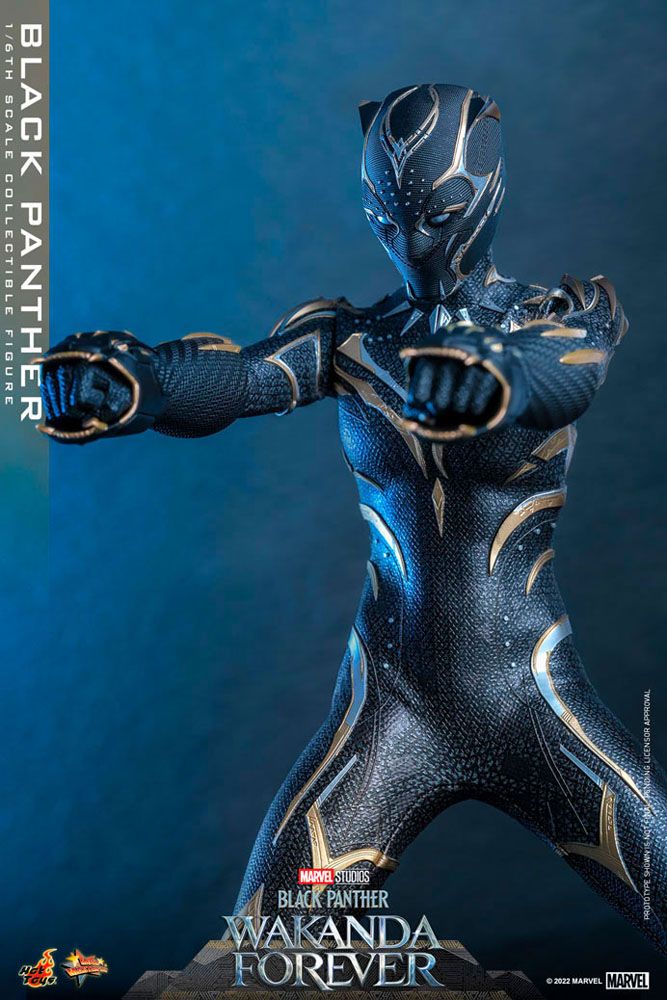 Black Panther: Wakanda Forever : Figurine Movie Masterpiece 1/6 Black Panther 28 cm