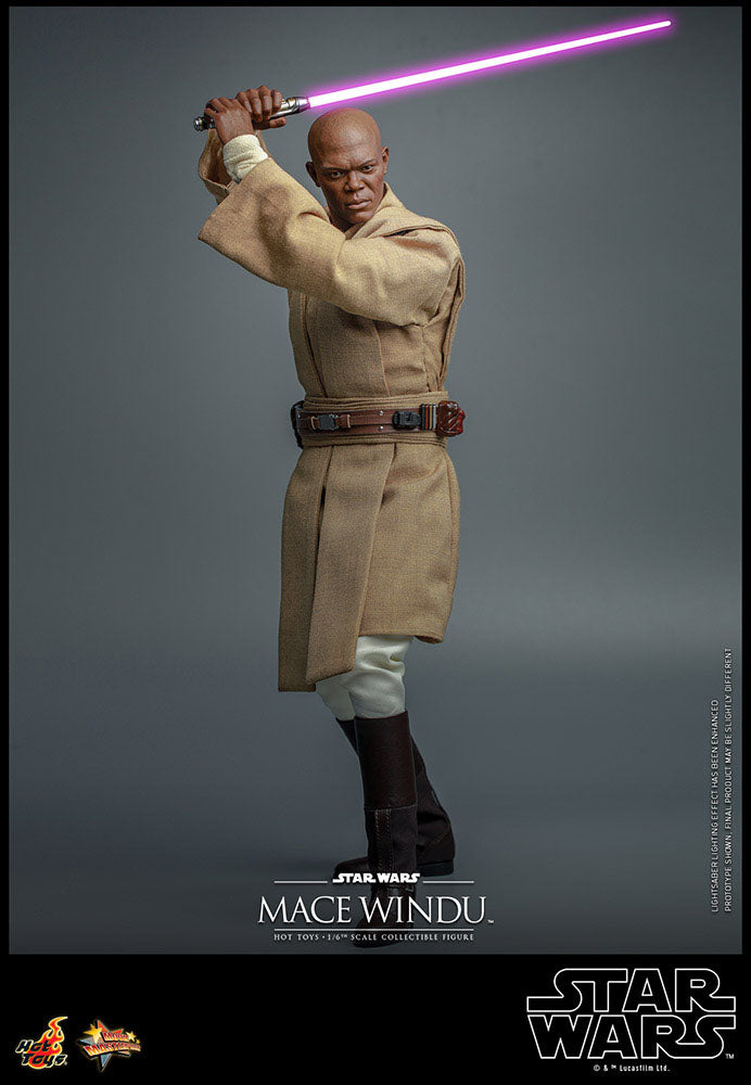 Star Wars: Episode II : Figurine 1/6 Mace Windu 32 cm