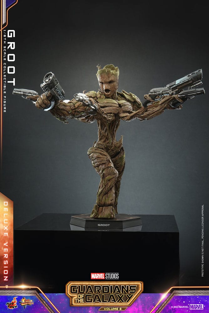 Les Gardiens de la Galaxie Vol. 3 : Figurine 1/6 Groot (Deluxe Version) 32 cm