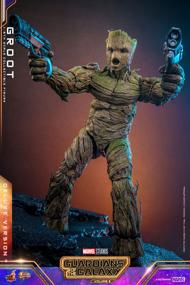 Les Gardiens de la Galaxie Vol. 3 : Figurine 1/6 Groot (Deluxe Version) 32 cm