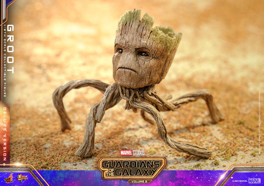Les Gardiens de la Galaxie Vol. 3 : Figurine 1/6 Groot (Deluxe Version) 32 cm