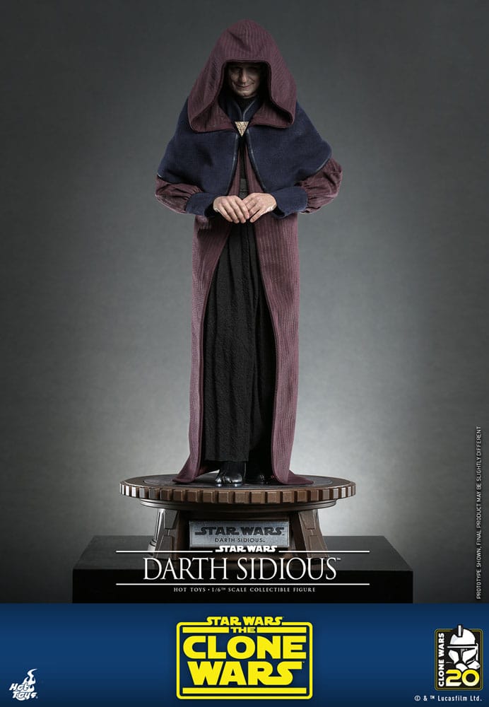 Star Wars: The Clone Wars figurine Dark Sidious 29 cm