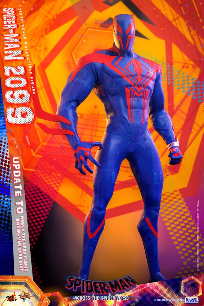 Spider-Man: Across the Spider-Verse figurine Masterpiece 1/6 Spider-Man 2099 33 cm