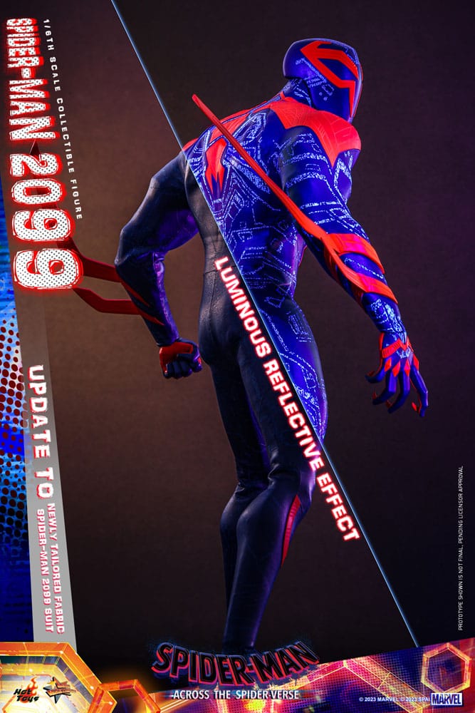 Spider-Man: Across the Spider-Verse figurine Masterpiece 1/6 Spider-Man 2099 33 cm