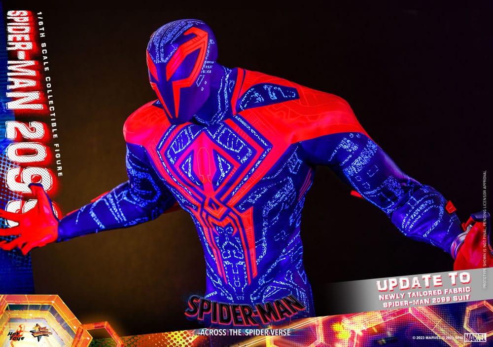 Spider-Man: Across the Spider-Verse figurine Masterpiece 1/6 Spider-Man 2099 33 cm