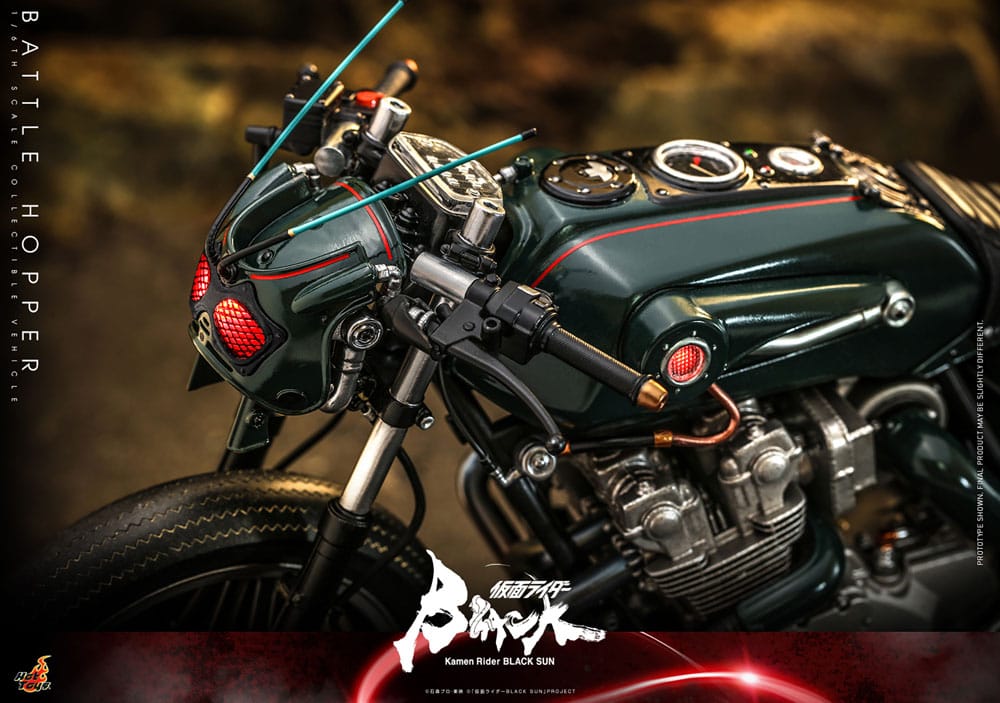 Kamen Rider Black Sun Véhicule Movie Masterpiece 1/6 Battle Hopper 37 cm