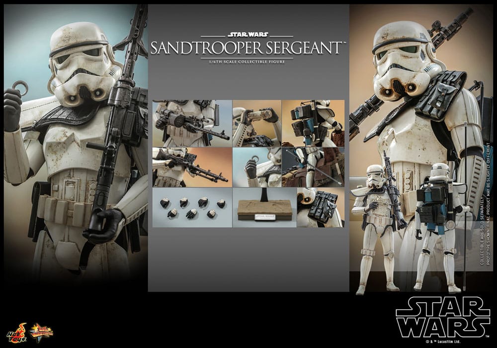 Star Wars: Episode IV figurine 1/6 Sandtrooper Sergeant 30 cm