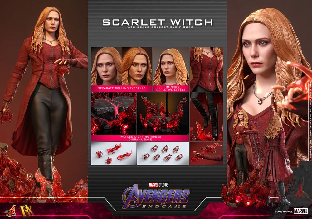 Avengers: Endgame figurine DX 1/6 Scarlet Witch (Sorcière Rouge) 28 cm