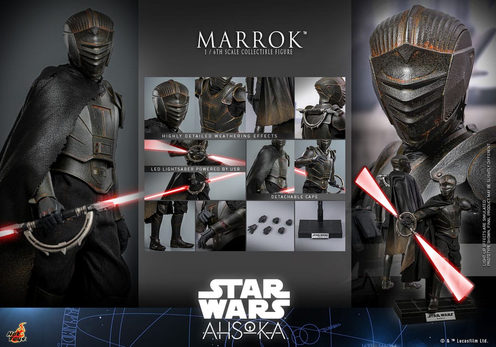 Star Wars: Ahsoka figurine 1/6 Marrok 31 cm Action figures: 30 cm