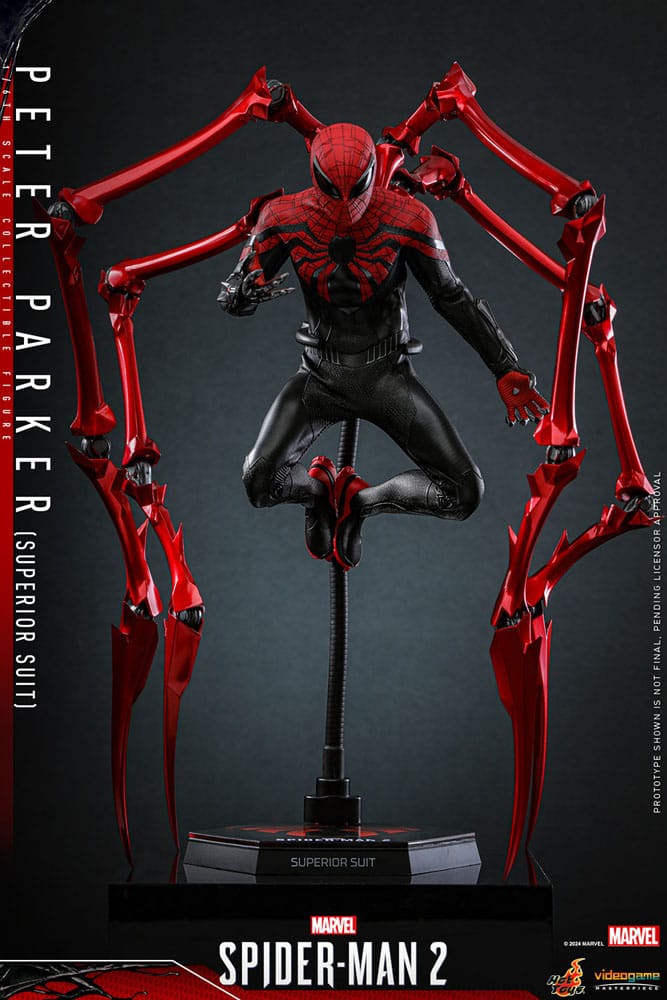 Spider-Man 2 figurine Video Game Masterpiece 1/6 Peter Parker (Superior Suit) 30 cm