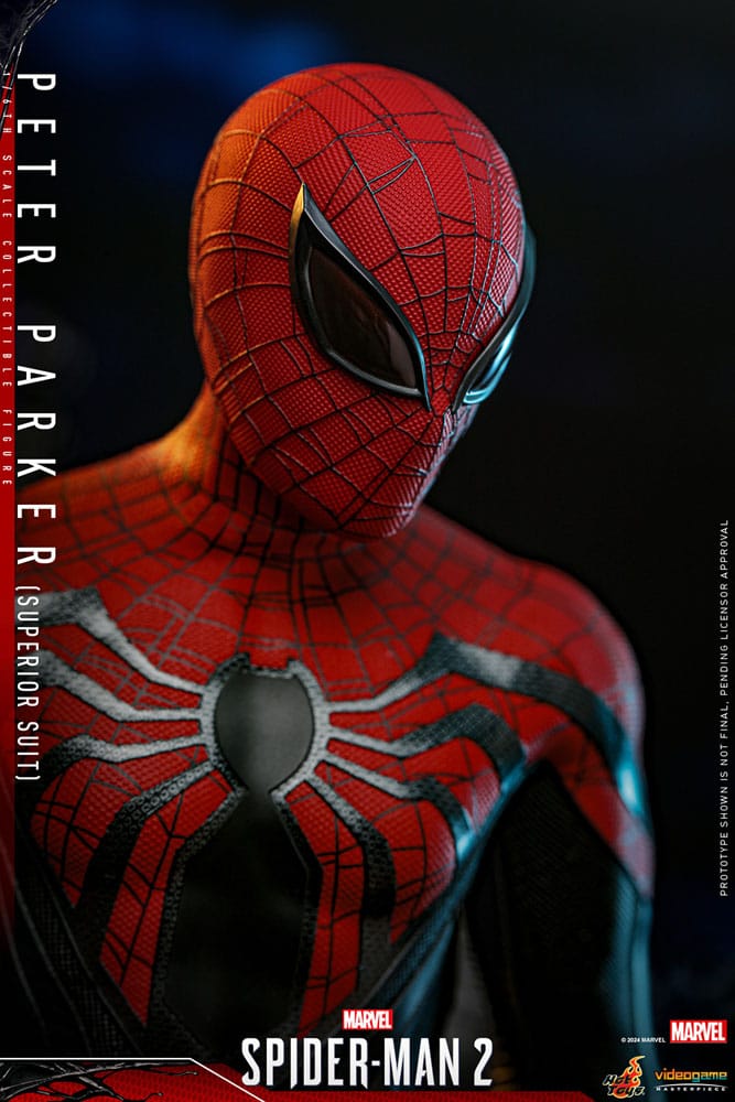 Spider-Man 2 figurine Video Game Masterpiece 1/6 Peter Parker (Superior Suit) 30 cm