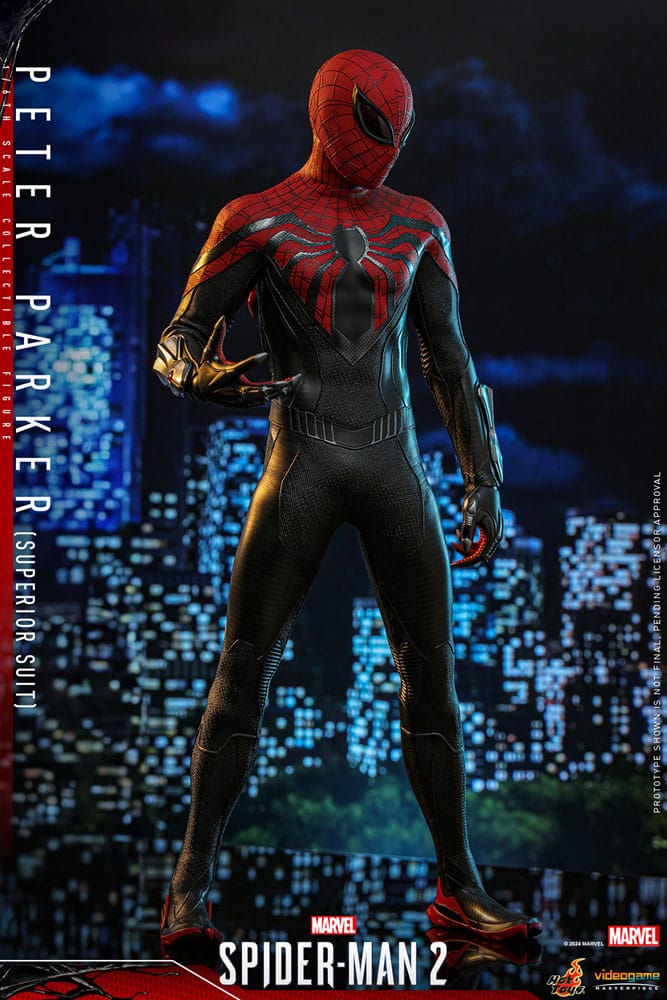 Spider-Man 2 figurine Video Game Masterpiece 1/6 Peter Parker (Superior Suit) 30 cm