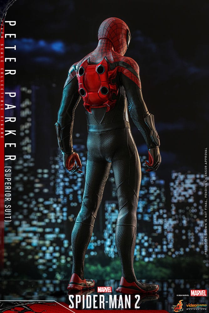 Spider-Man 2 figurine Video Game Masterpiece 1/6 Peter Parker (Superior Suit) 30 cm
