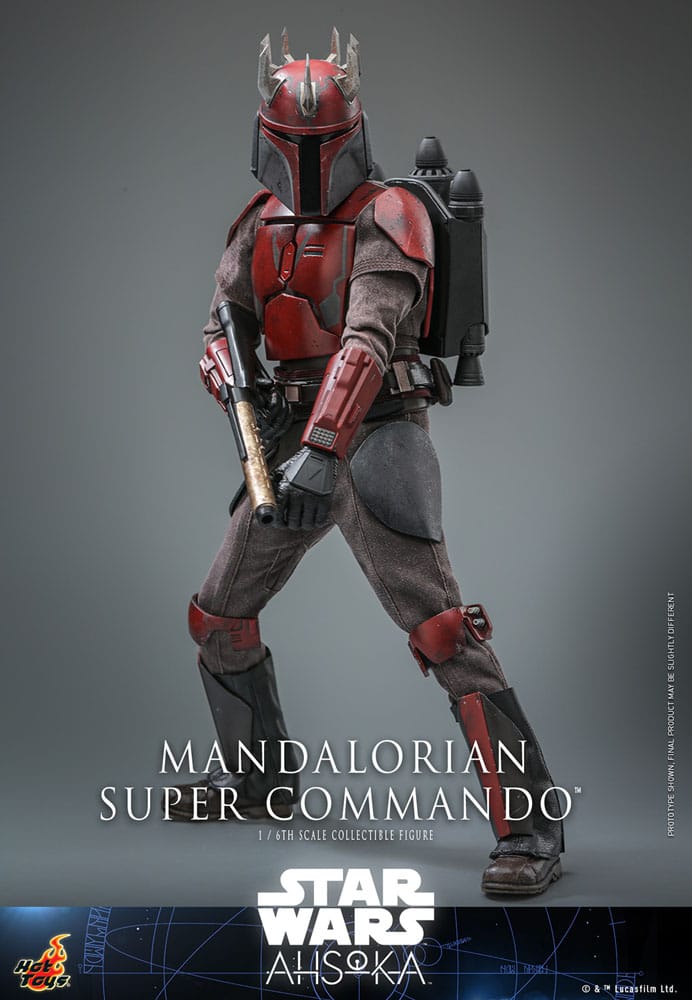 Star Wars: The Mandalorian figurine 1/6 Mandalorian Super Commando 31 cm