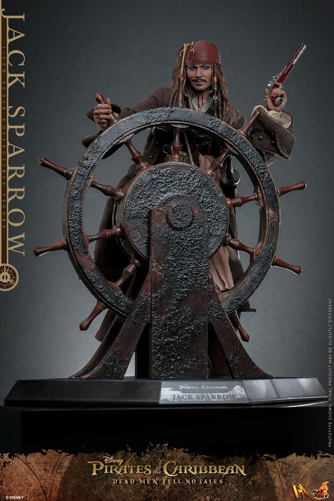 Pirates des Caraïbes : La Vengeance de Salazar figurine DX 1/6 Jack Sparrow 30 cm