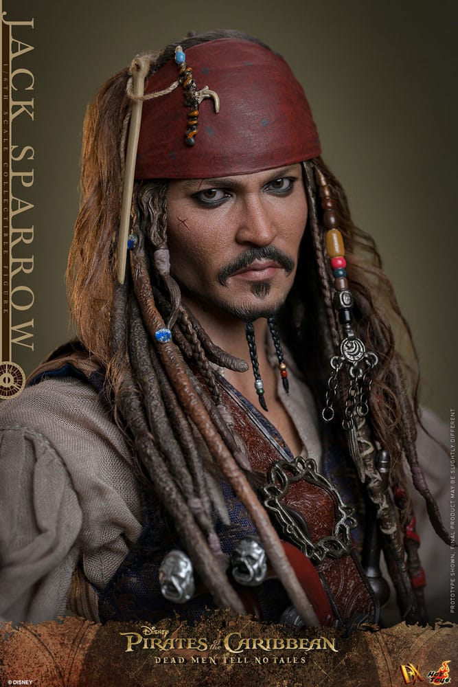 Pirates des Caraïbes : La Vengeance de Salazar figurine DX 1/6 Jack Sparrow 30 cm