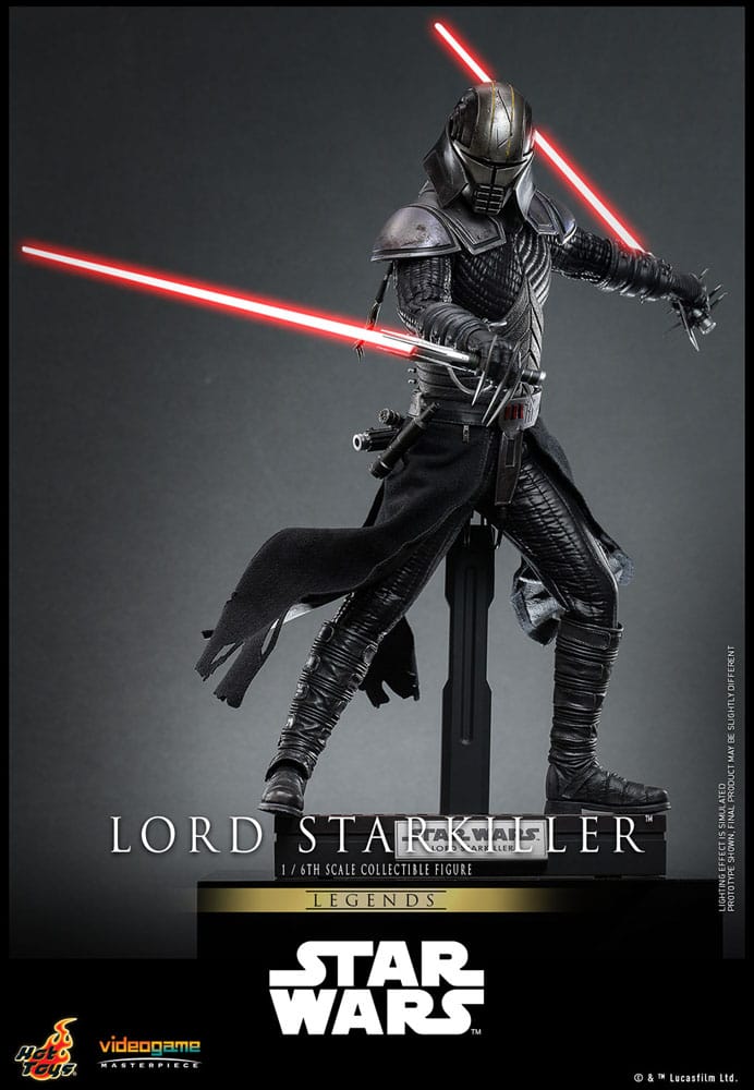 Star Wars Legends figurine Videogame Masterpiece 1/6 Lord Starkiller 31 cm