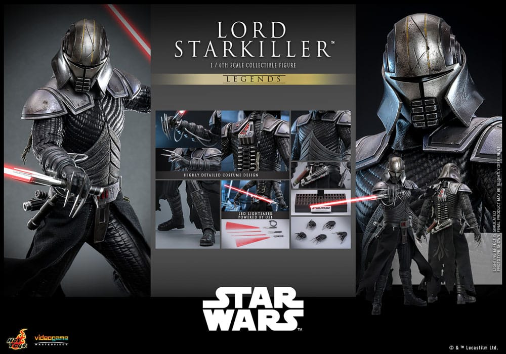 Star Wars Legends figurine Videogame Masterpiece 1/6 Lord Starkiller 31 cm