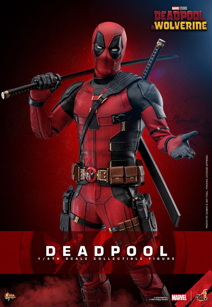 Deadpool Wolverine Movie Masterpiece figurine 1/6 Deadpool 31 cm