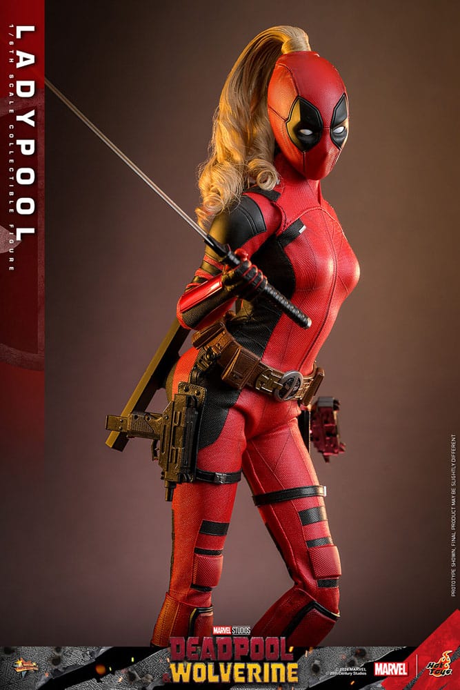 Deadpool & Wolverine Movie Masterpiece figurine 1/6 Ladypool 30 cm